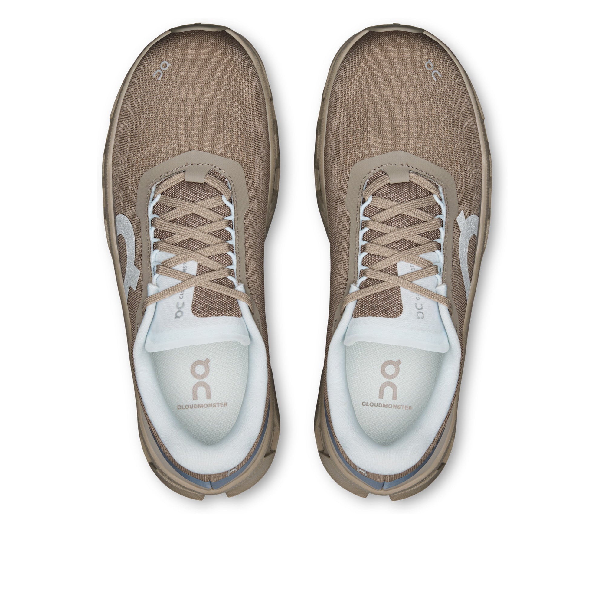 On Running Cloudmonster 1 Women Cinder Iceberg — official pair (never first)