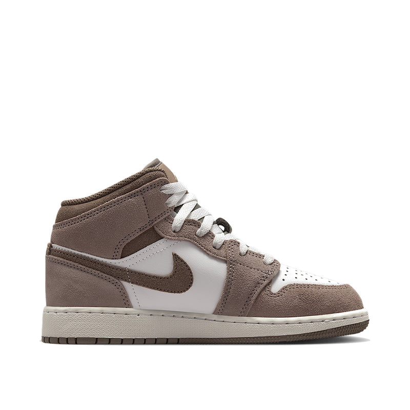 Jordan 1 Mid Enigma Stone Big Kids' GS Sneakers DQ8423-003