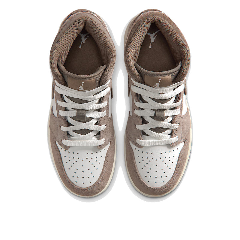 Jordan 1 Mid Enigma Stone Big Kids' GS Sneakers DQ8423-003