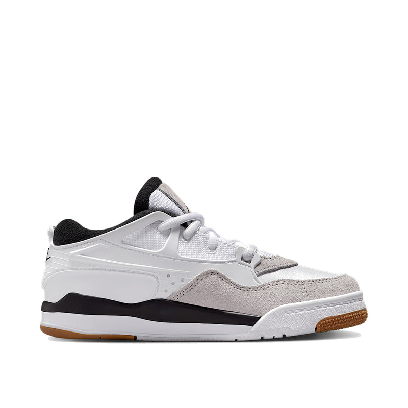 Jordan 4 RM White Black Neutral Grey Little Kids' PS Sneakers FQ7936-110