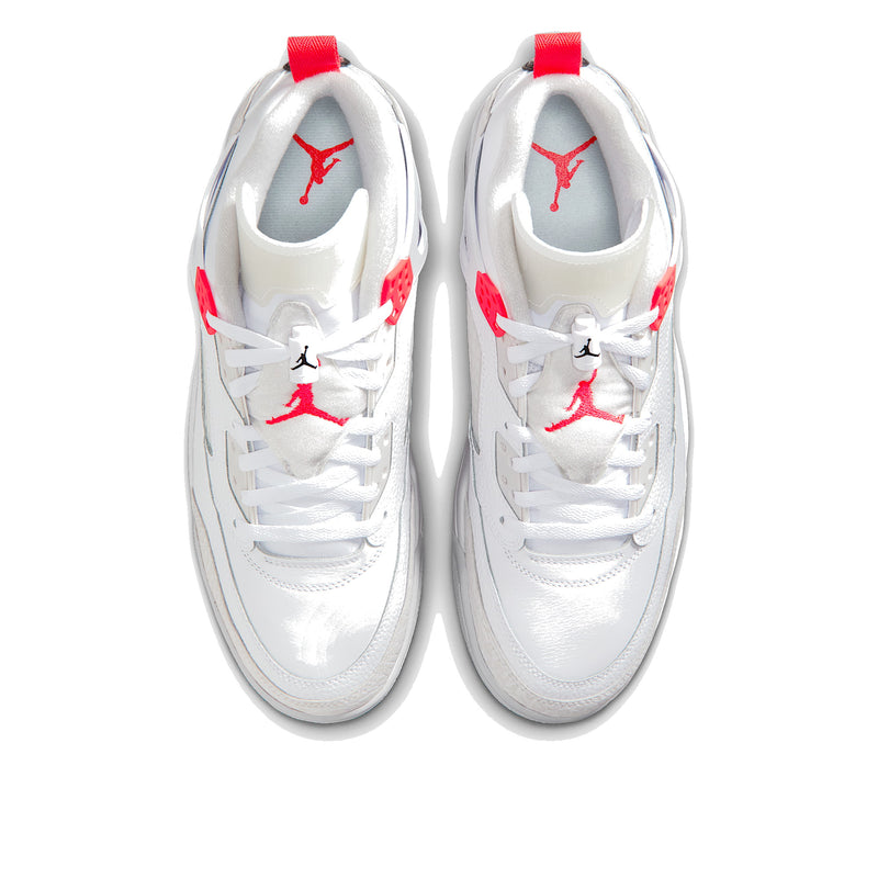 Air Jordan Men's Spizike Low White Bright Crimson IQ0305-100