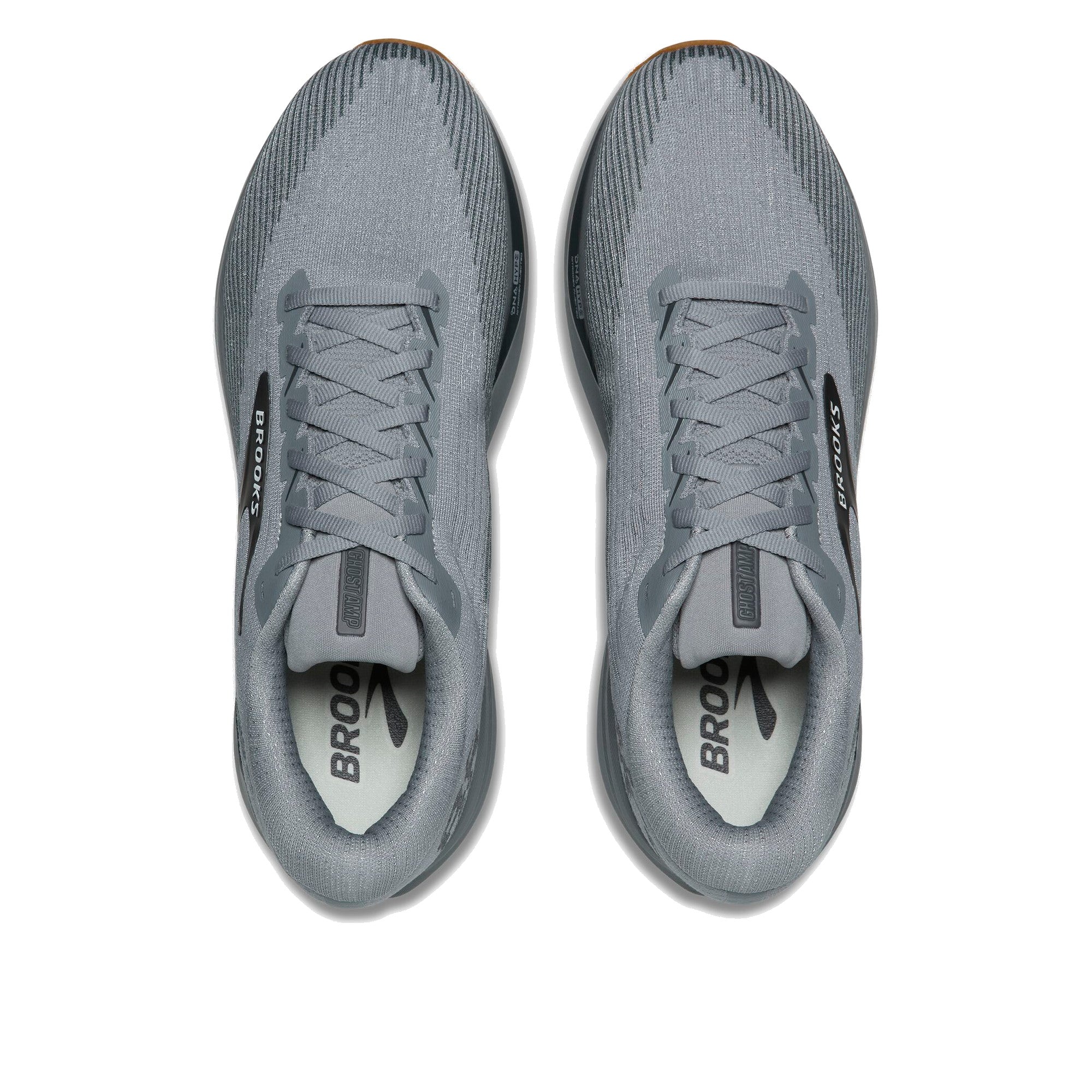 Brooks Ghost Amp Men Primer Ebony Oyster — o