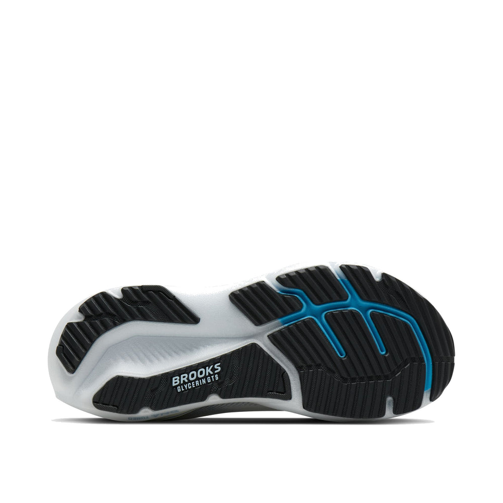 Brooks Glycerin 23 White Rain Baltic Sea Men's Running Shoes 110503-1D-163