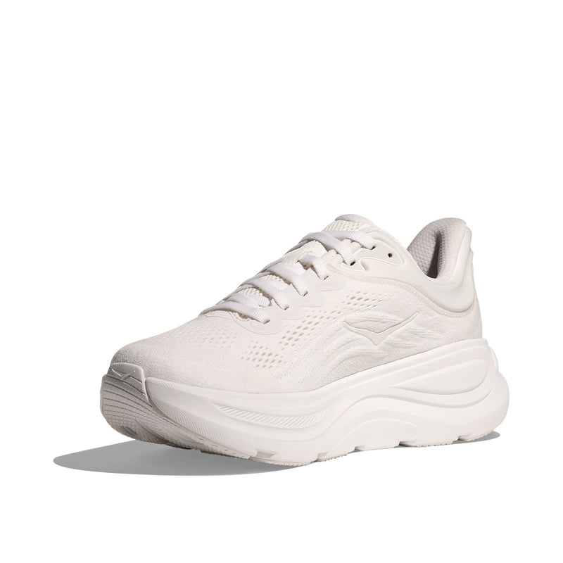 Hoka Bondi 9 All White Men's Running Shoes 1162011-WWH
