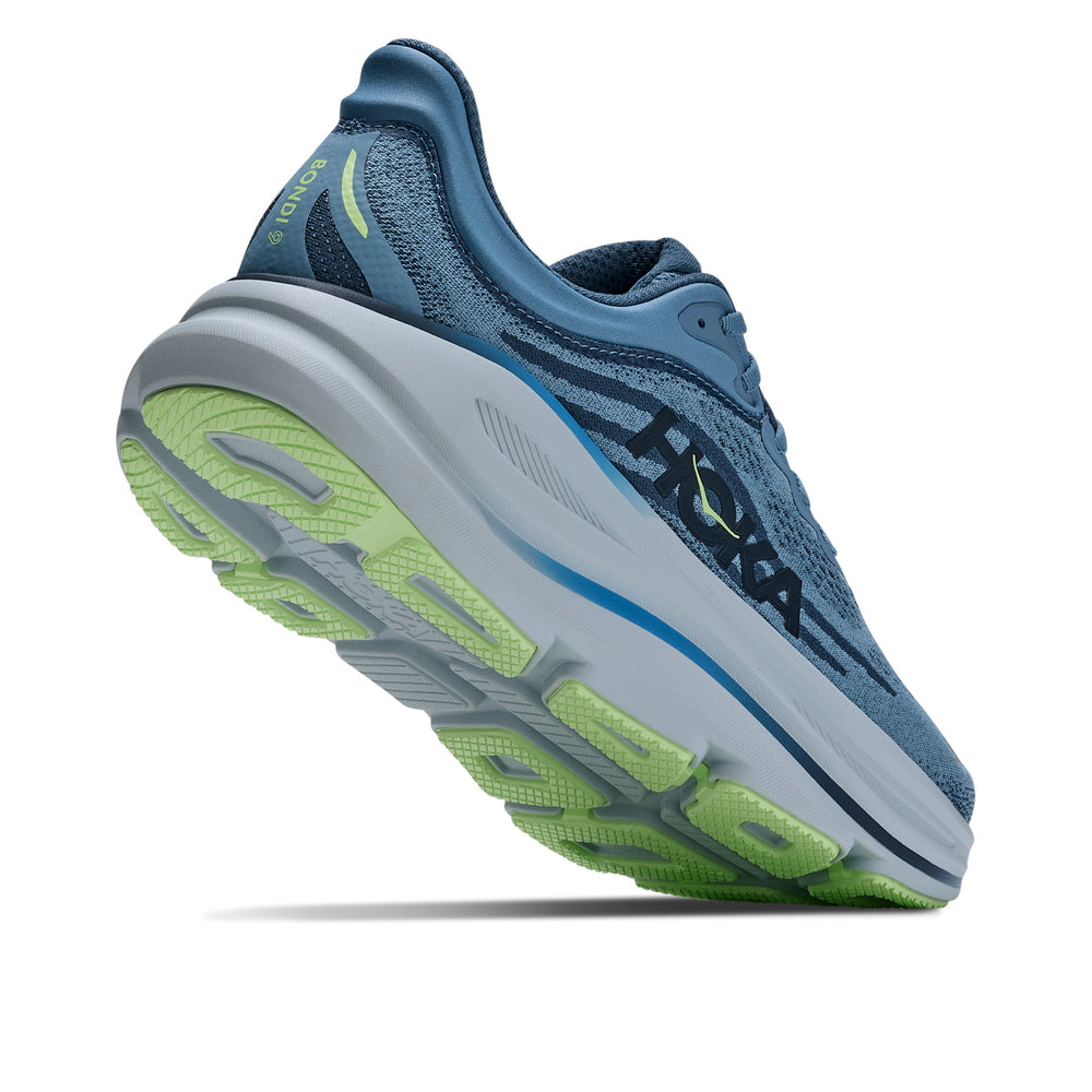Hoka Bondi 9 Downpour Thunder Cloud Men's Running Shoes 1162011-DHN