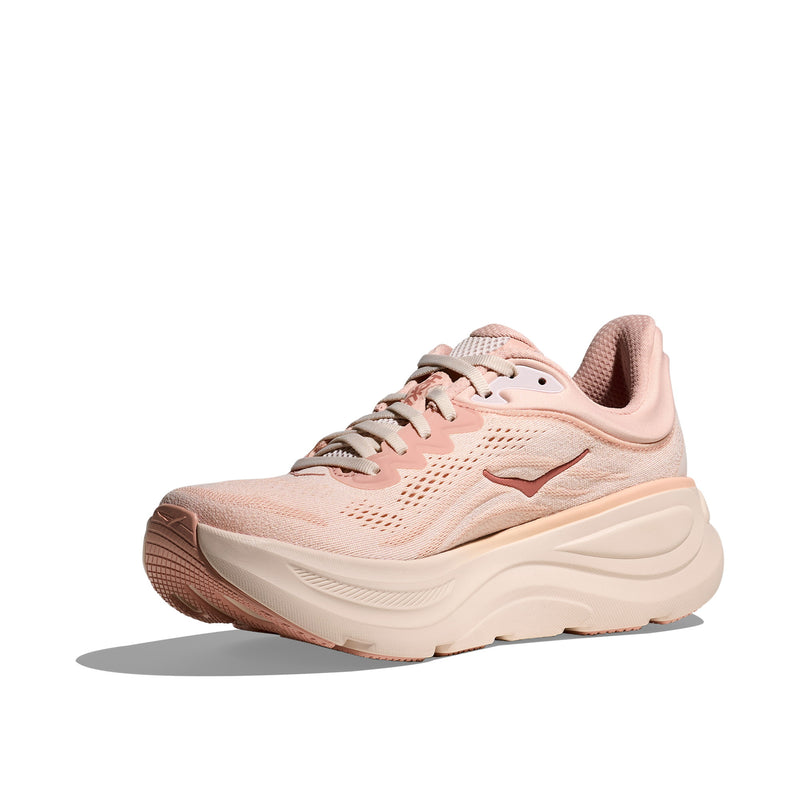 Hoka Bondi 9 Rose Latte Rose Cream Women's Running Shoes 1162012-RLTT