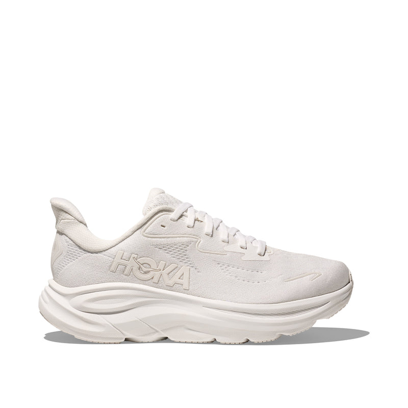 Hoka Clifton 10 All White Men's Running Shoes 1162030-WWH