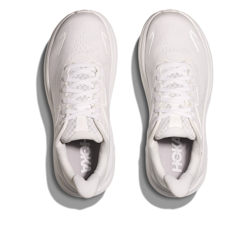 Hoka Clifton 10 All White Men's Running Shoes 1162030-WWH