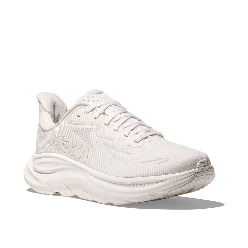 Hoka Clifton 10 All White Men's Running Shoes 1162030-WWH