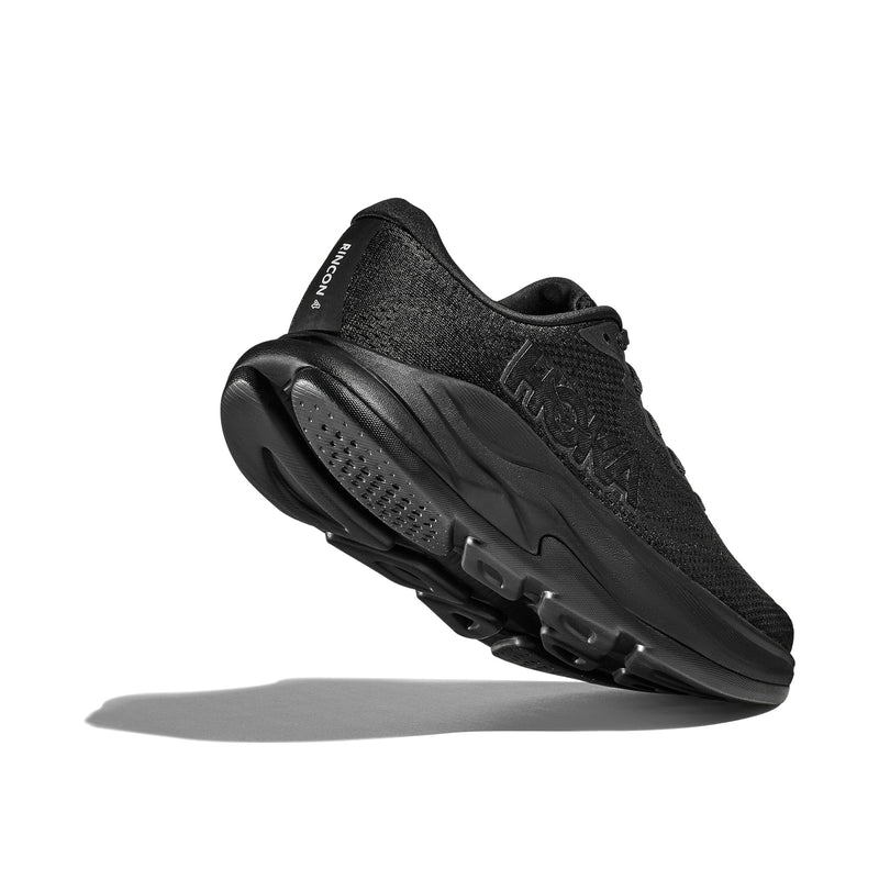 Hoka Rincon 4 Triple Black Men's Running Shoes 1155130-BBLC