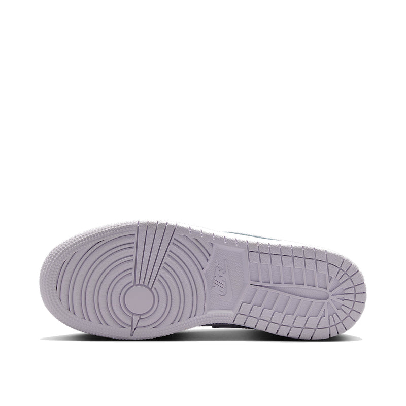 Jordan 1 Low Barely Grape Violet Mist Big Kids' GS Sneakers 553560-502