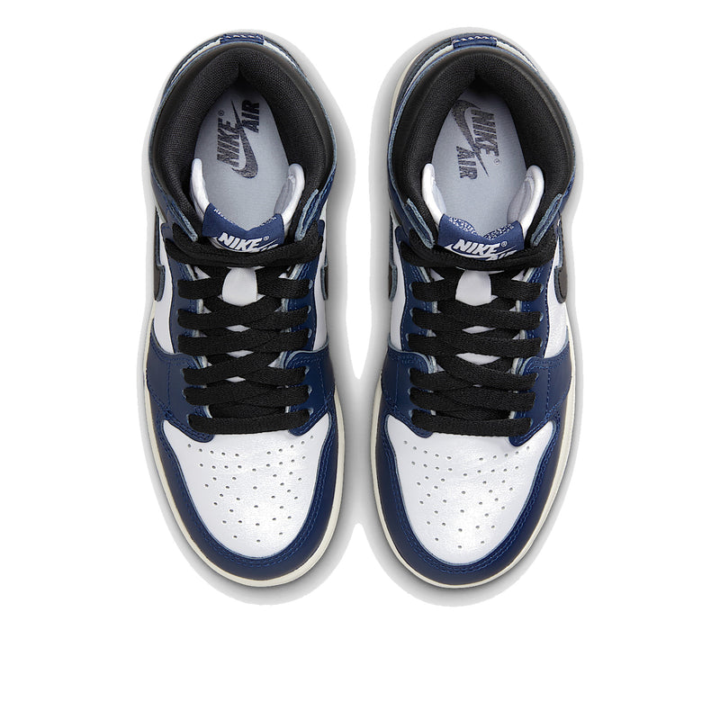 Jordan 1 Retro High OG Mid night Navy Big Kids' GS Sneakers FD1437-401