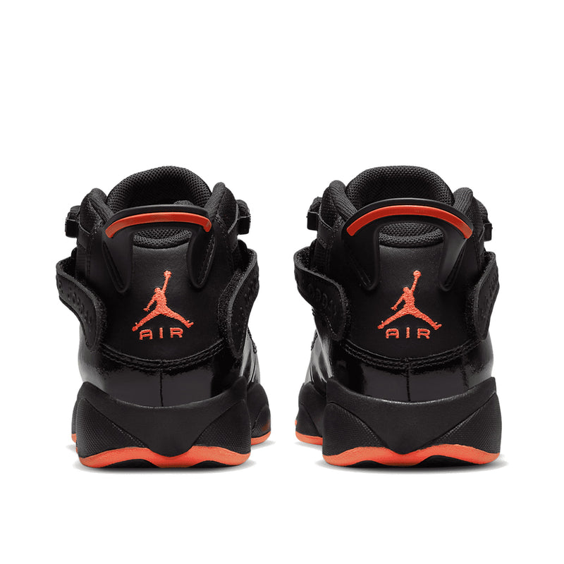 Jordan 6 Rings Black Infrared Big Kids' GS Sneakers 323419-066
