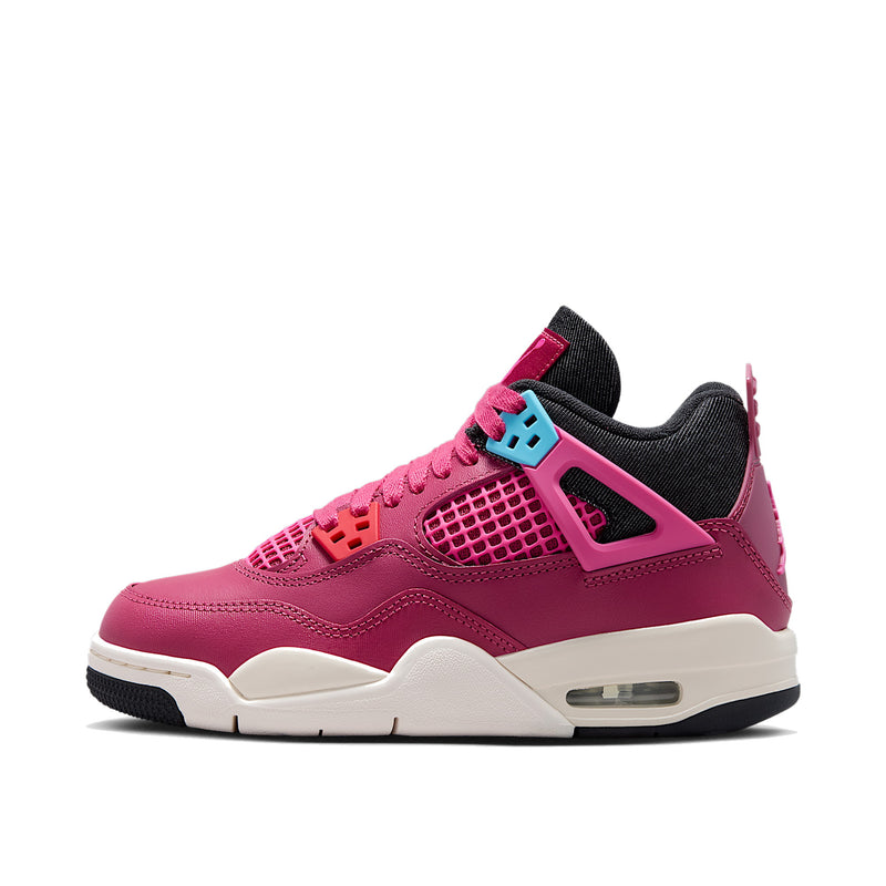 Jordan 4 Retro Sweet Beet Big Kids' GS Sneakers IO2829-600