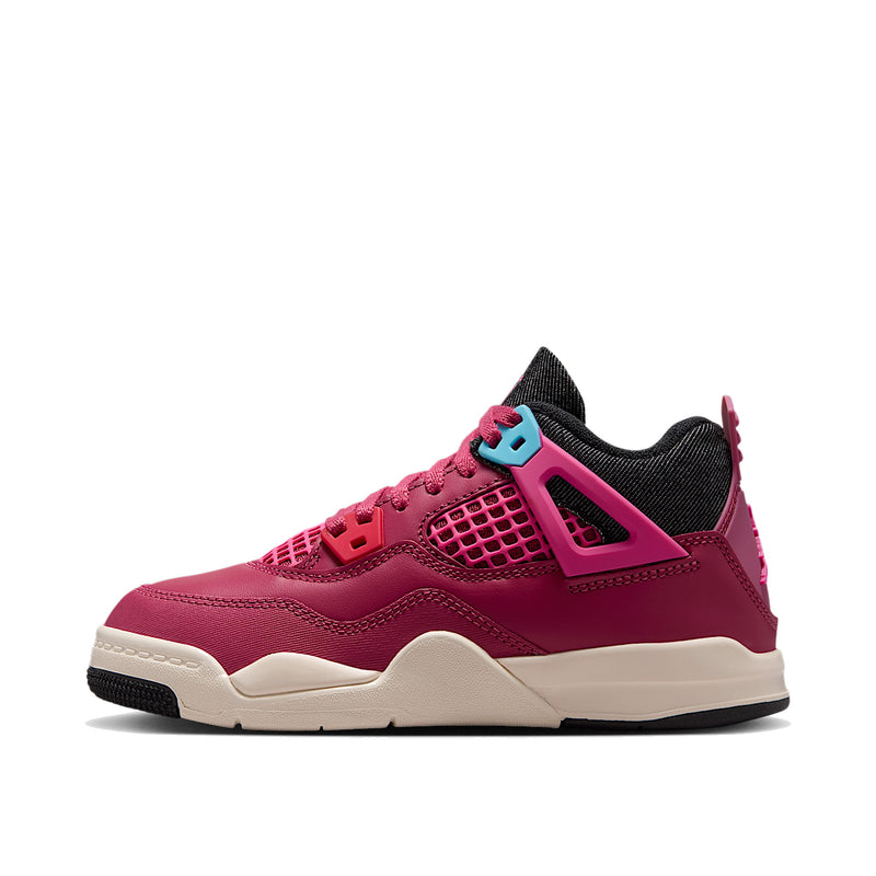 Jordan 4 Retro Sweet Beet Little Kids' PS Sneakers IO2831-600