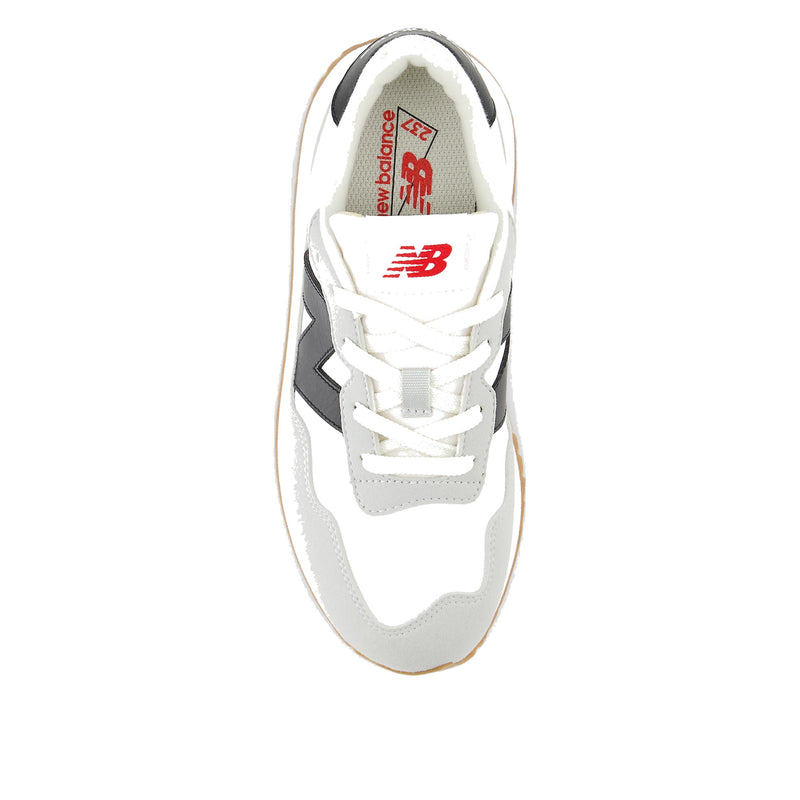 New Balance 237 GS White Black GS237CG
