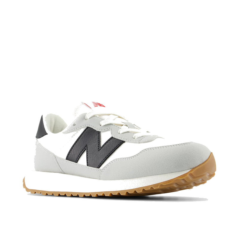 New Balance 237 GS White Black GS237CG