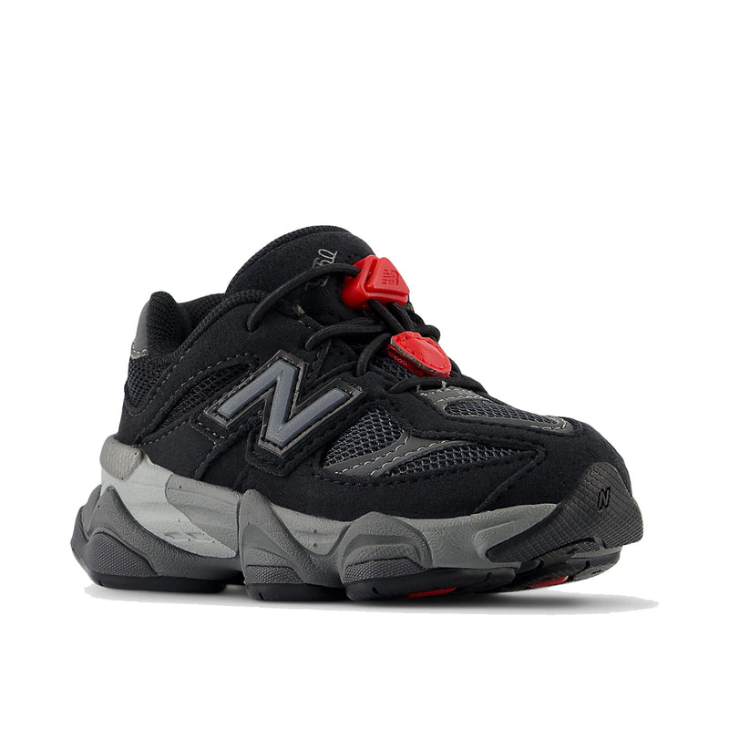 New Balance 9060 Black Castlerock Toddler TD Sneakers IV9060BK