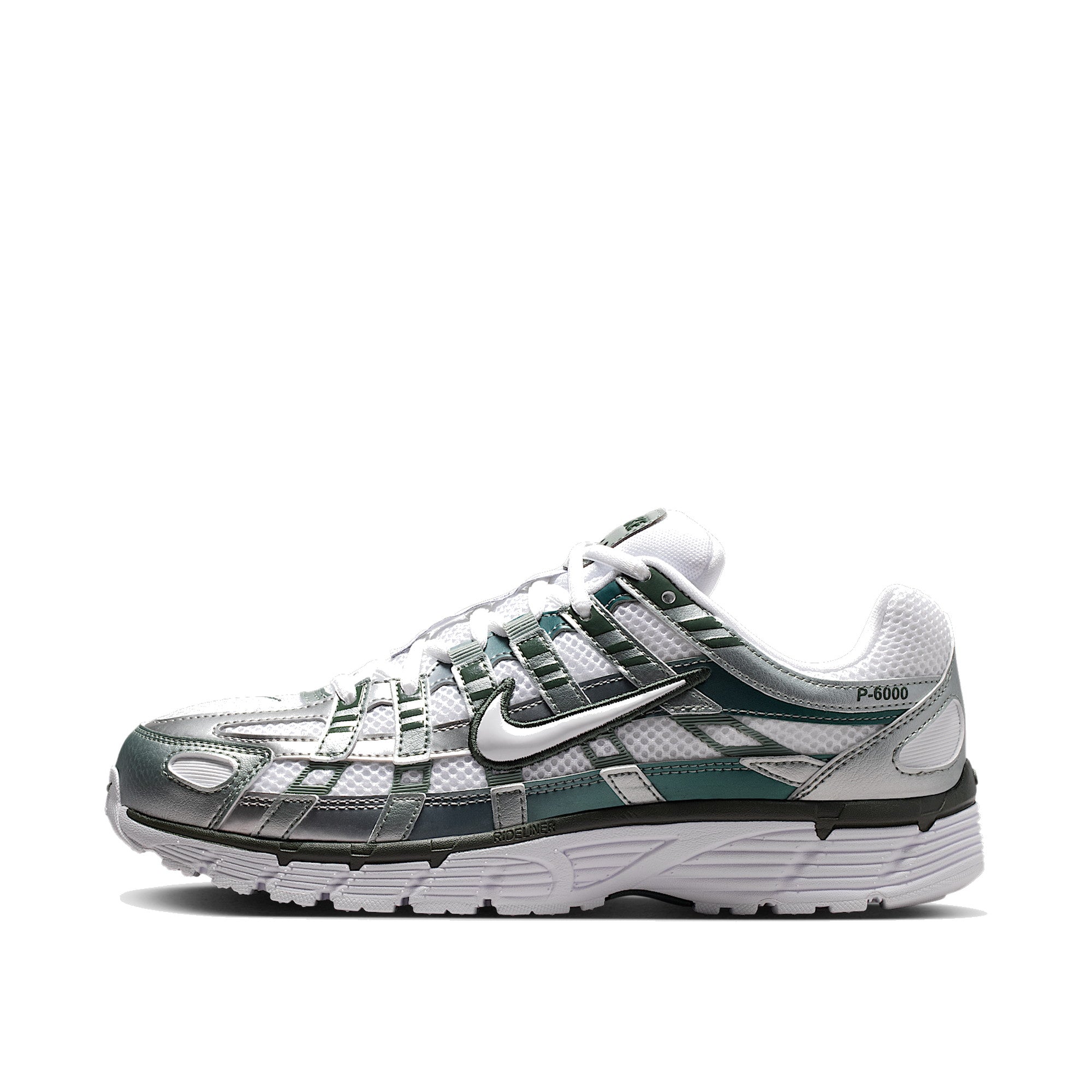 Nike P-6000 Women White Mica Green — Nike A left lateral