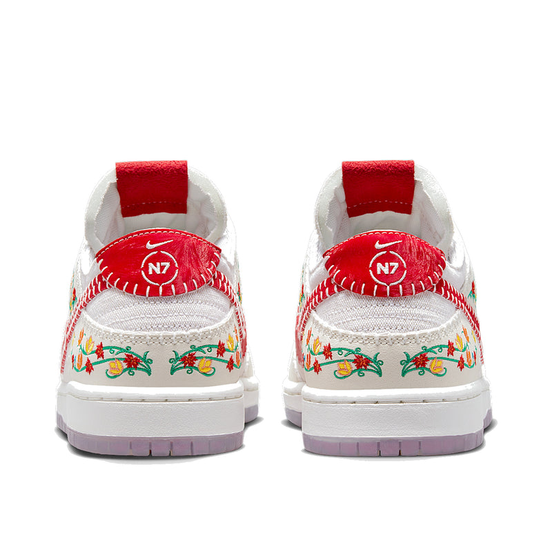 Nike SB Dunk Low Decon N7 Opti Yellow University Red Men's Sneakers FD6951-700