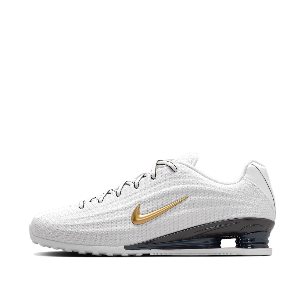 Nike Shox Z White Metallic Gold Women's Sneakers HQ7540-100