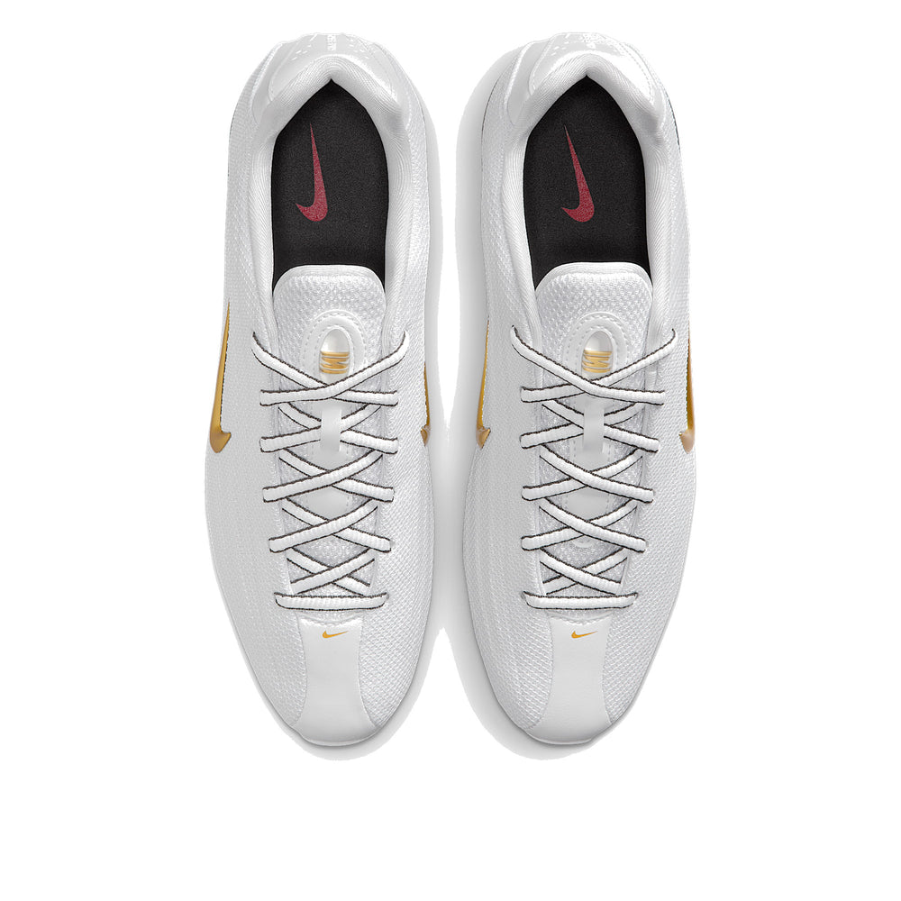 Nike Shox Z White Metallic Gold Women's Sneakers HQ7540-100