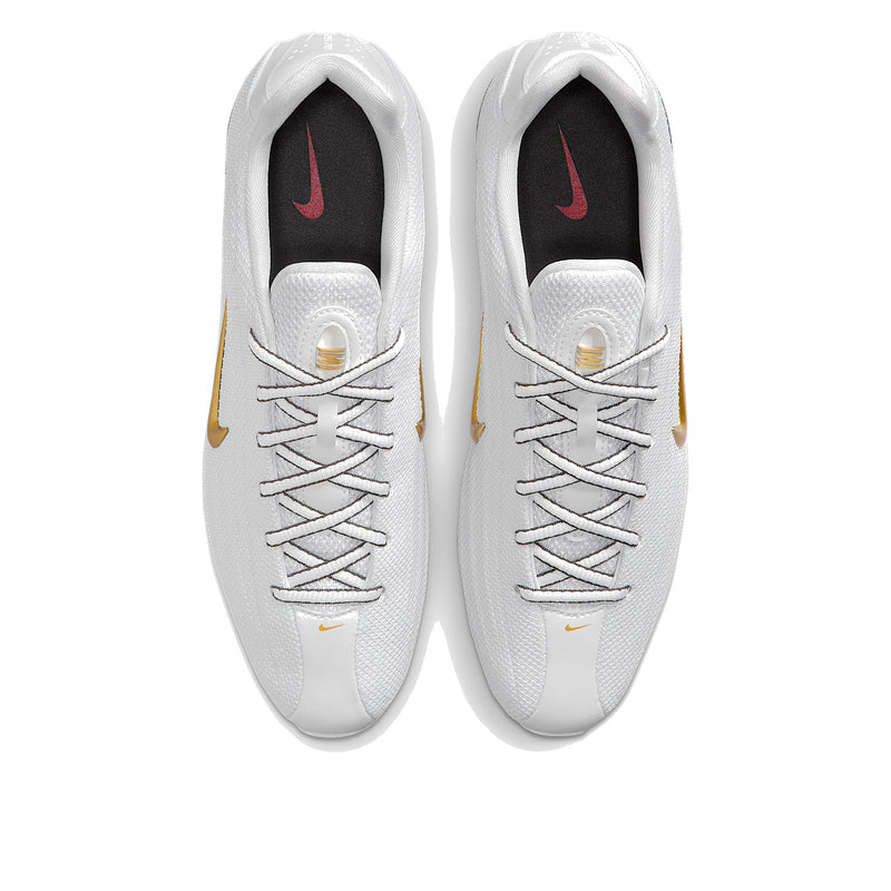 Nike Shox Z White Metallic Gold Women's Sneakers HQ7540-100