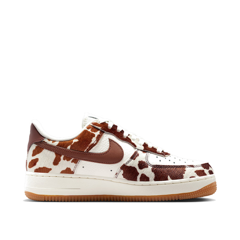 Nike Air Force 1 Low Cow Print Field Brown Women's Sneakers IO0442-200