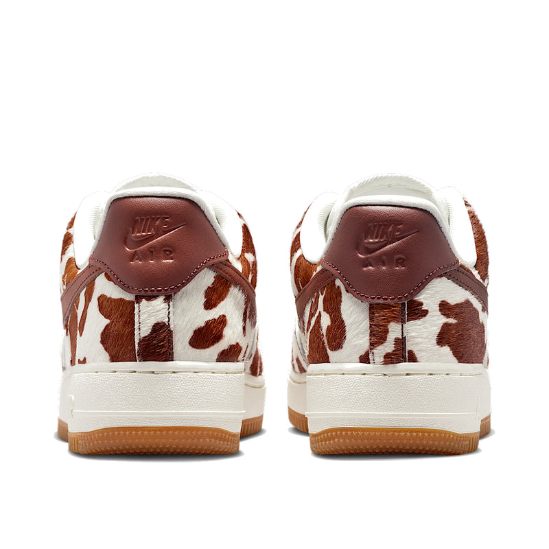 Nike Air Force 1 Low Cow Print Field Brown Women's Sneakers IO0442-200
