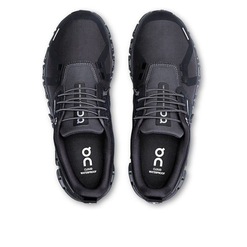 On Cloud 6 Waterproof Black Women's Running Shoes 3WF10051043