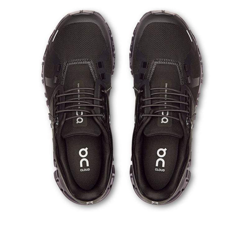 On Cloud 6 All Black Women's Running Shoes 3WF10061043