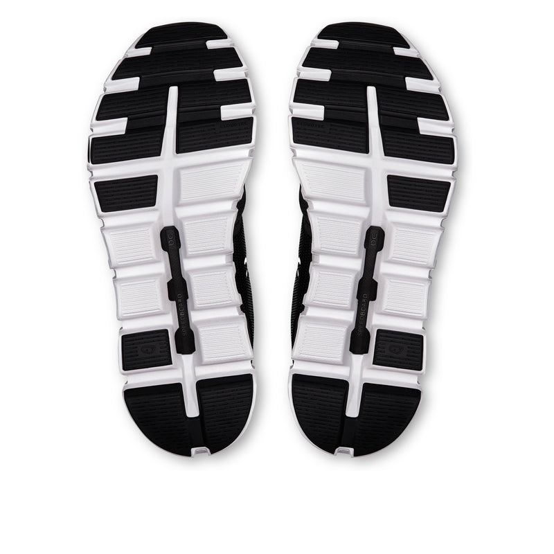 On Cloud 6 Black White Women's Running Shoes 3WF10060299
