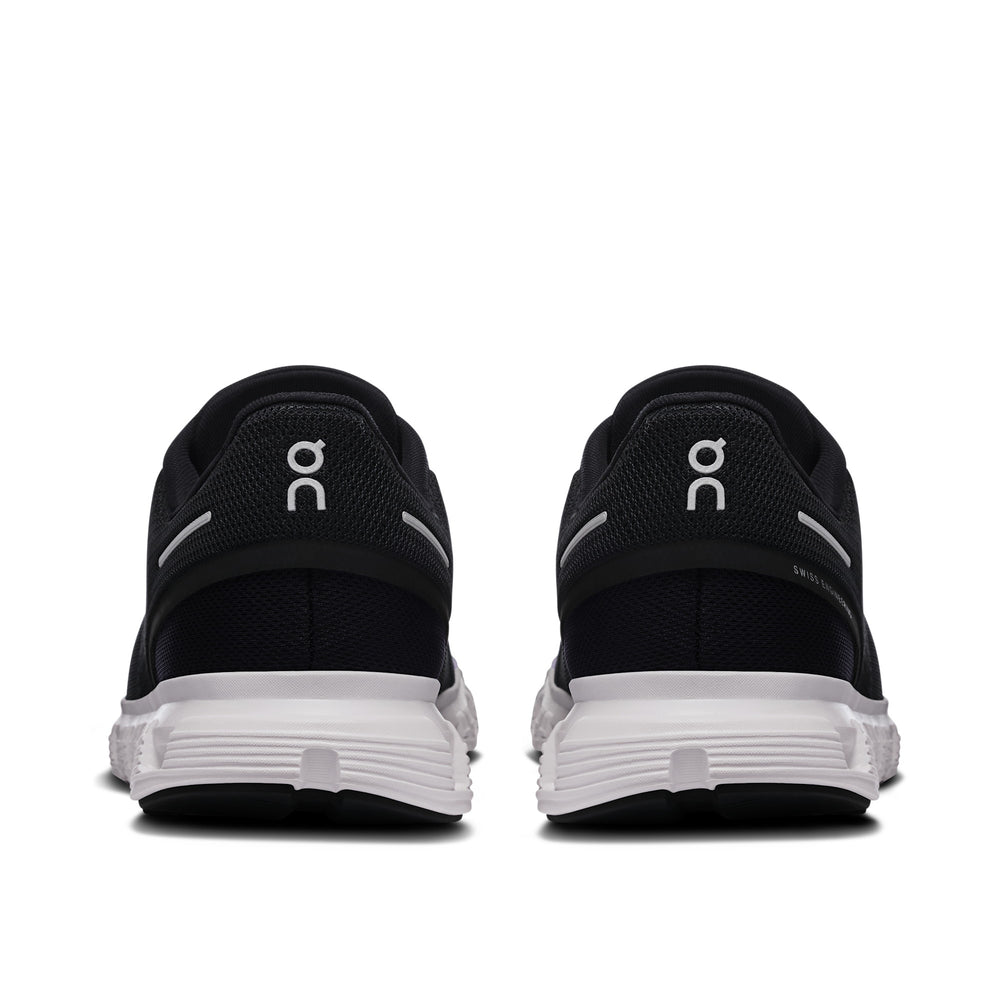 On Cloud 6 Black White Women's Running Shoes 3WF10060299
