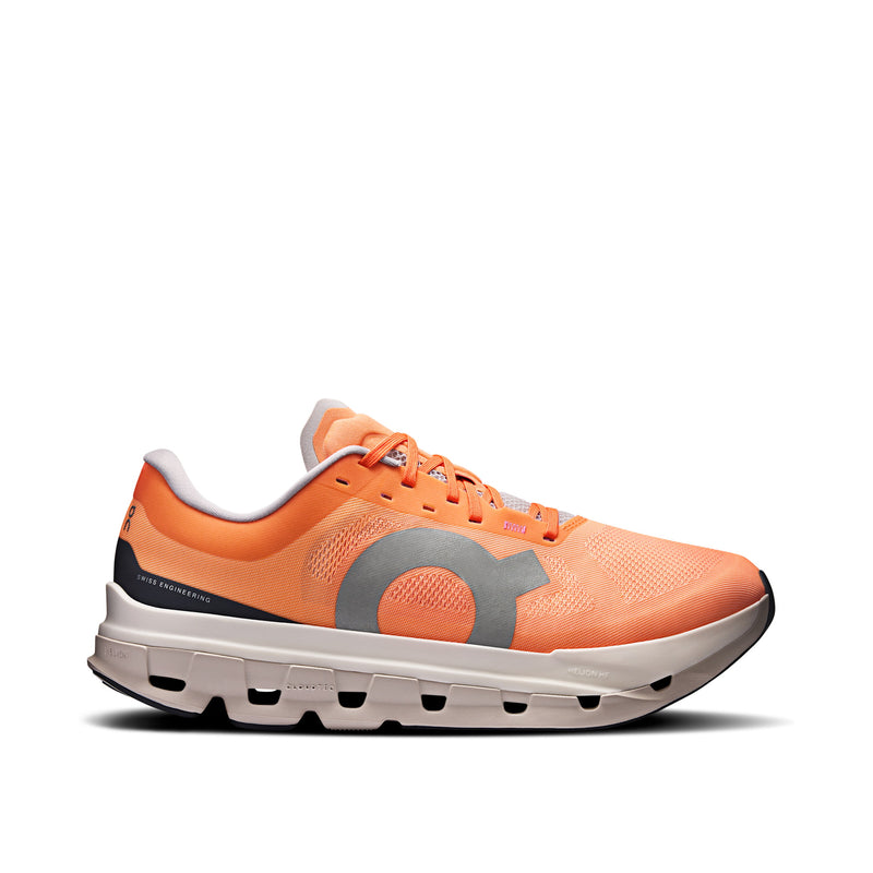 On Cloudflow 5 Tangerine Silver Men's Running Shoes 3MF10113149