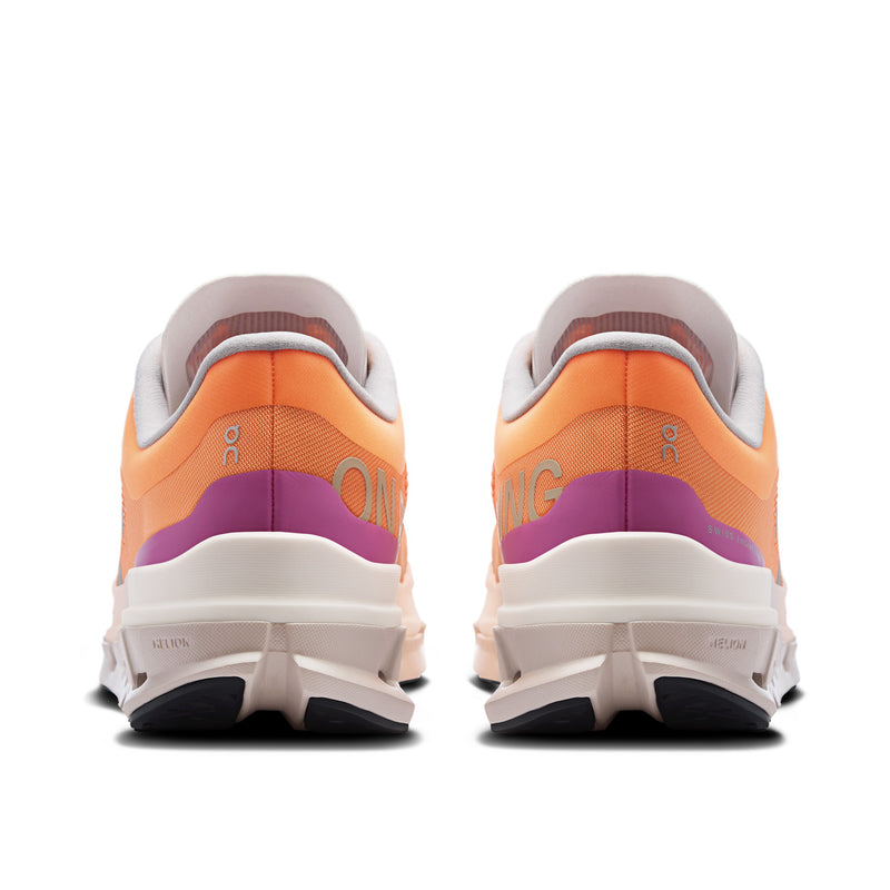 On Cloudflow 5 Tangerine Silver Women's Running Shoes 3WF10093149