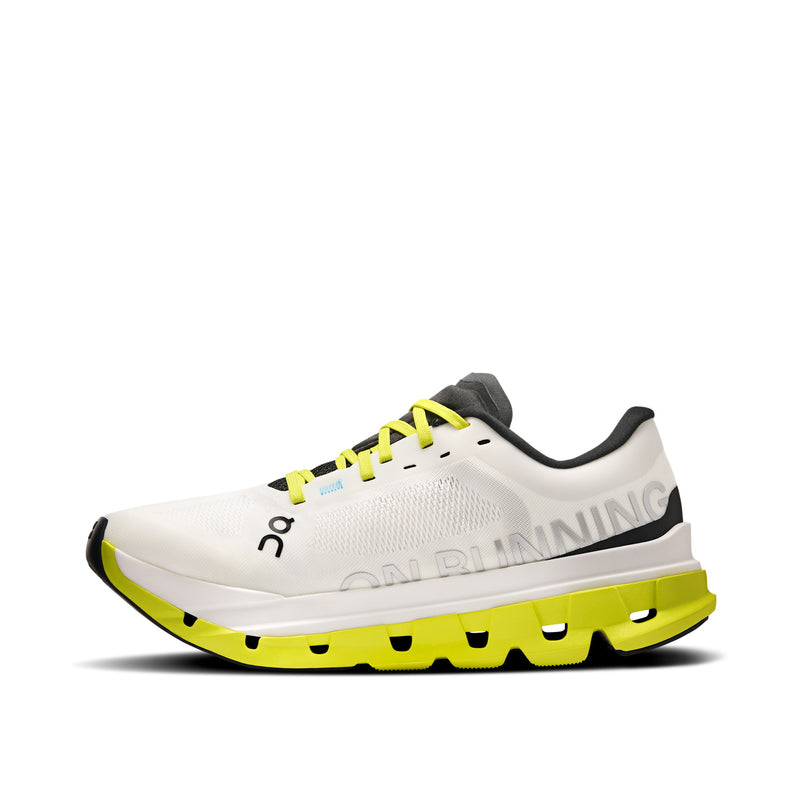 On Cloudflow 5 White Lime Women's Running Shoes 3WF10092929
