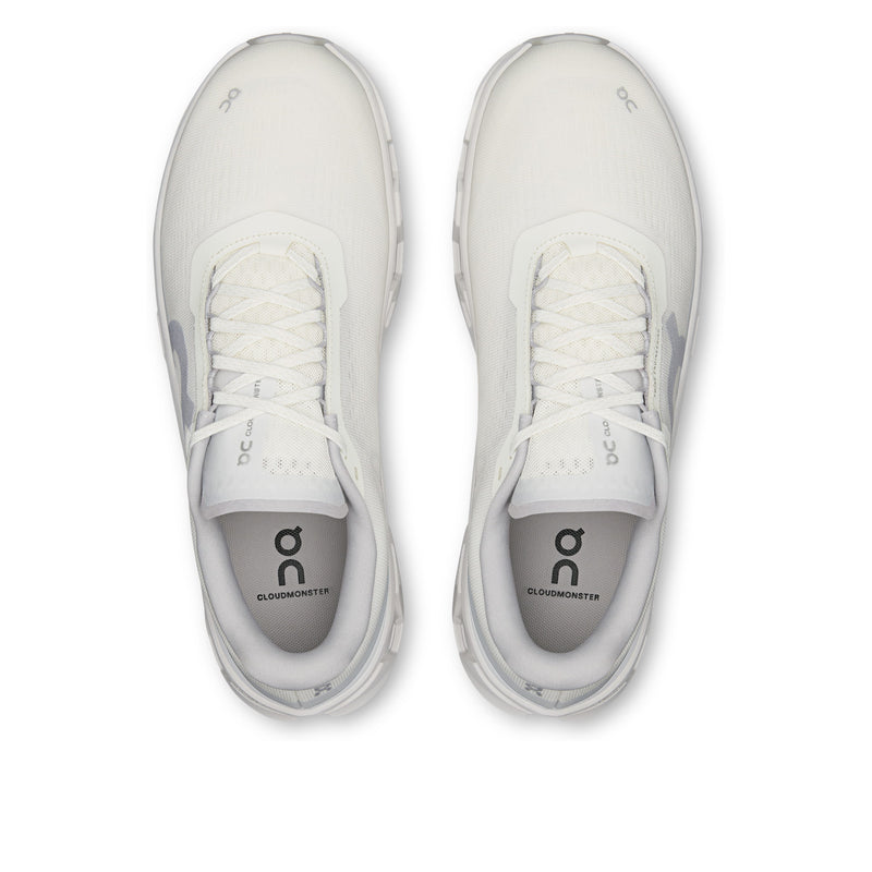 On Cloudmonster 1 White Men's Running Shoes 3MF30741200