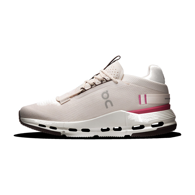 On Cloudnova 2 Oyster/Ivory Women's Sneakers 3WE30225116