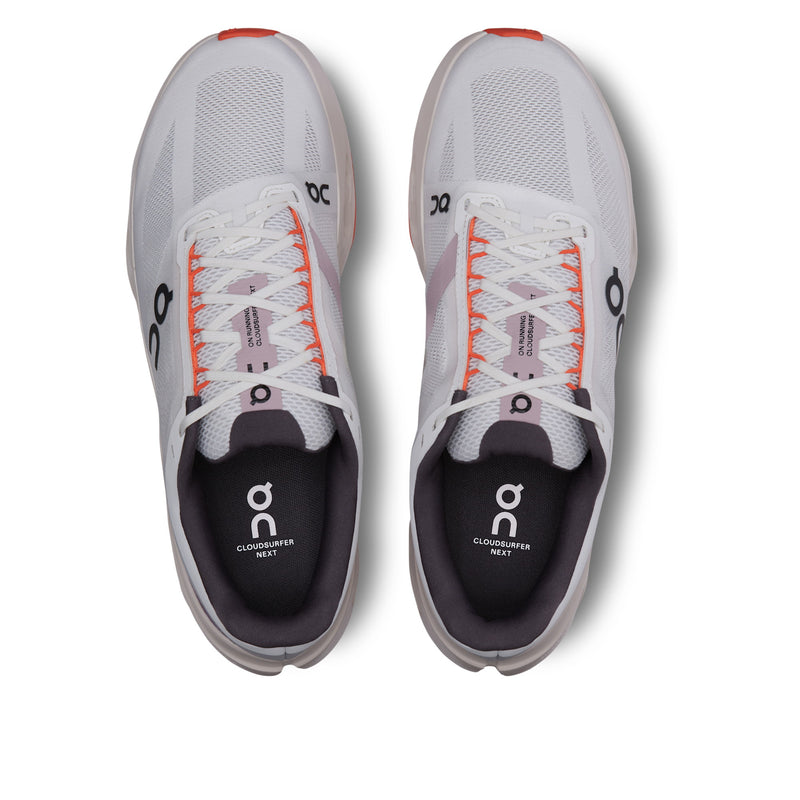 On Cloudsurfer Next White/Flame Men's Running Shoes 3ME30020256