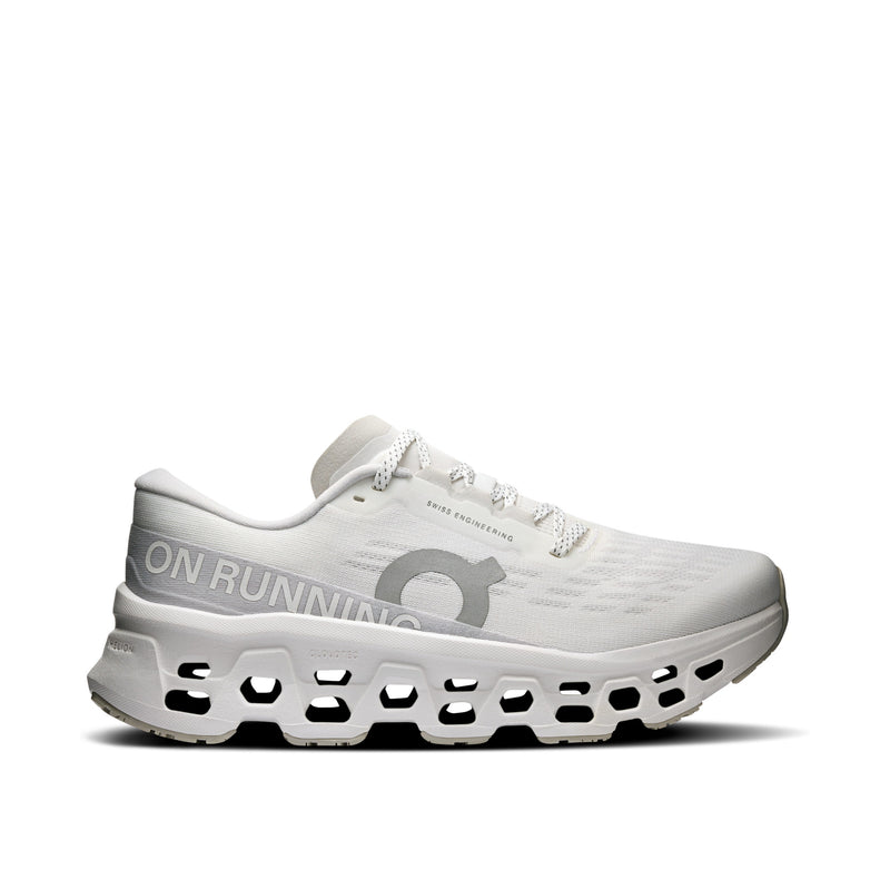On Cloudmonster 3 White Wolf Women's Running Shoes 3WG10032852