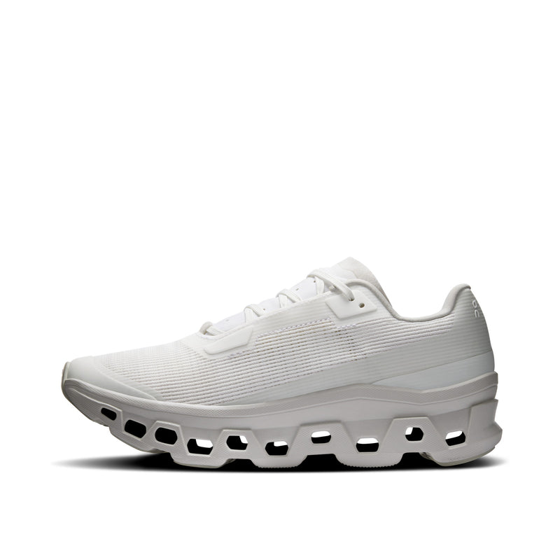 On Cloudmonster Void White Women's Running Shoes 3WG10811200