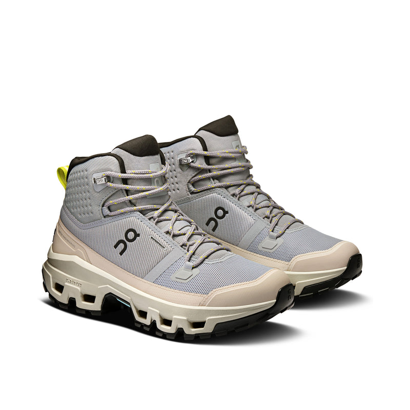 On Women's Cloudrock Mid Waterproof Alloy Ice 3WF10133317