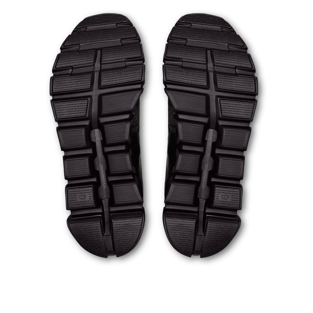 On Cloud 6 Black Wide Women's Running Shoes 3WG10361043