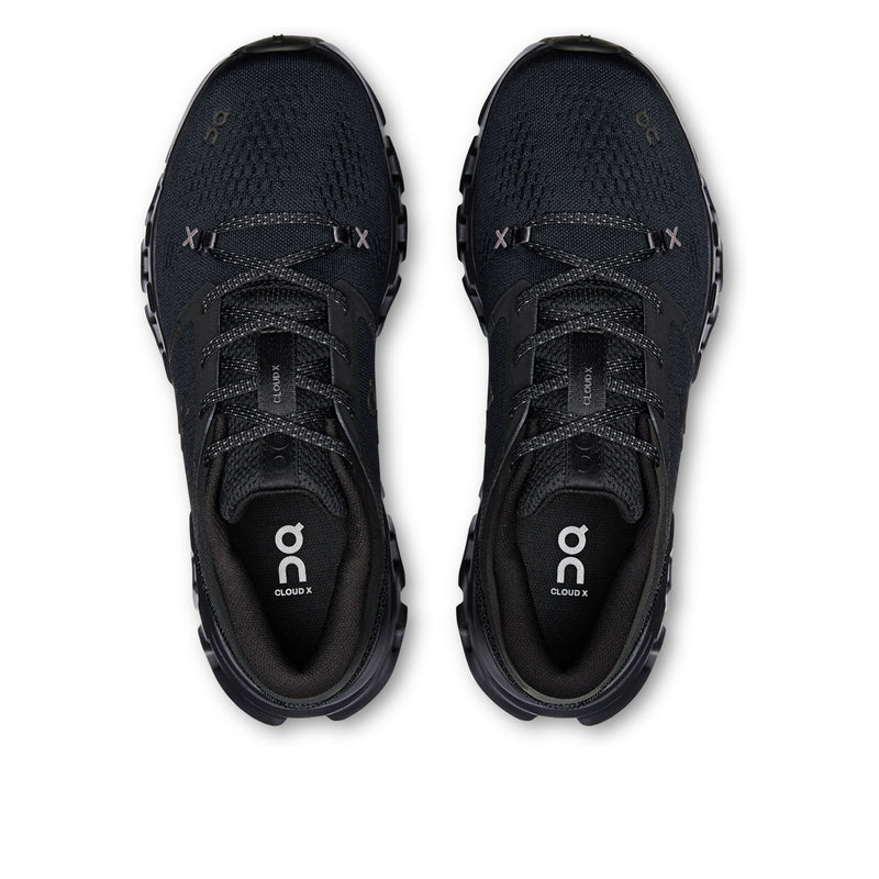 On Cloud X 5 All Black Women's Running Shoes 3WG30061043