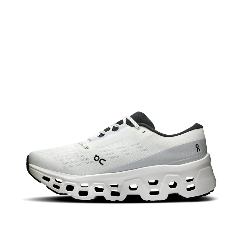 On Cloudmonster 3 White Women's Running Shoes 3WG10031200