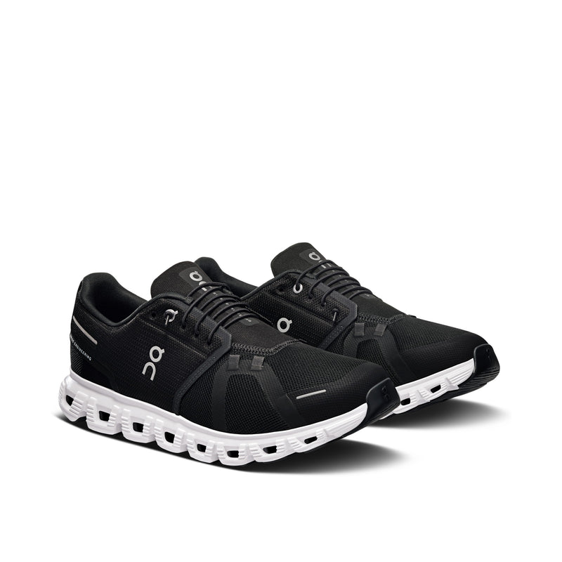 On Cloud 6 Black/White Men's Running Shoes 3MF10070299