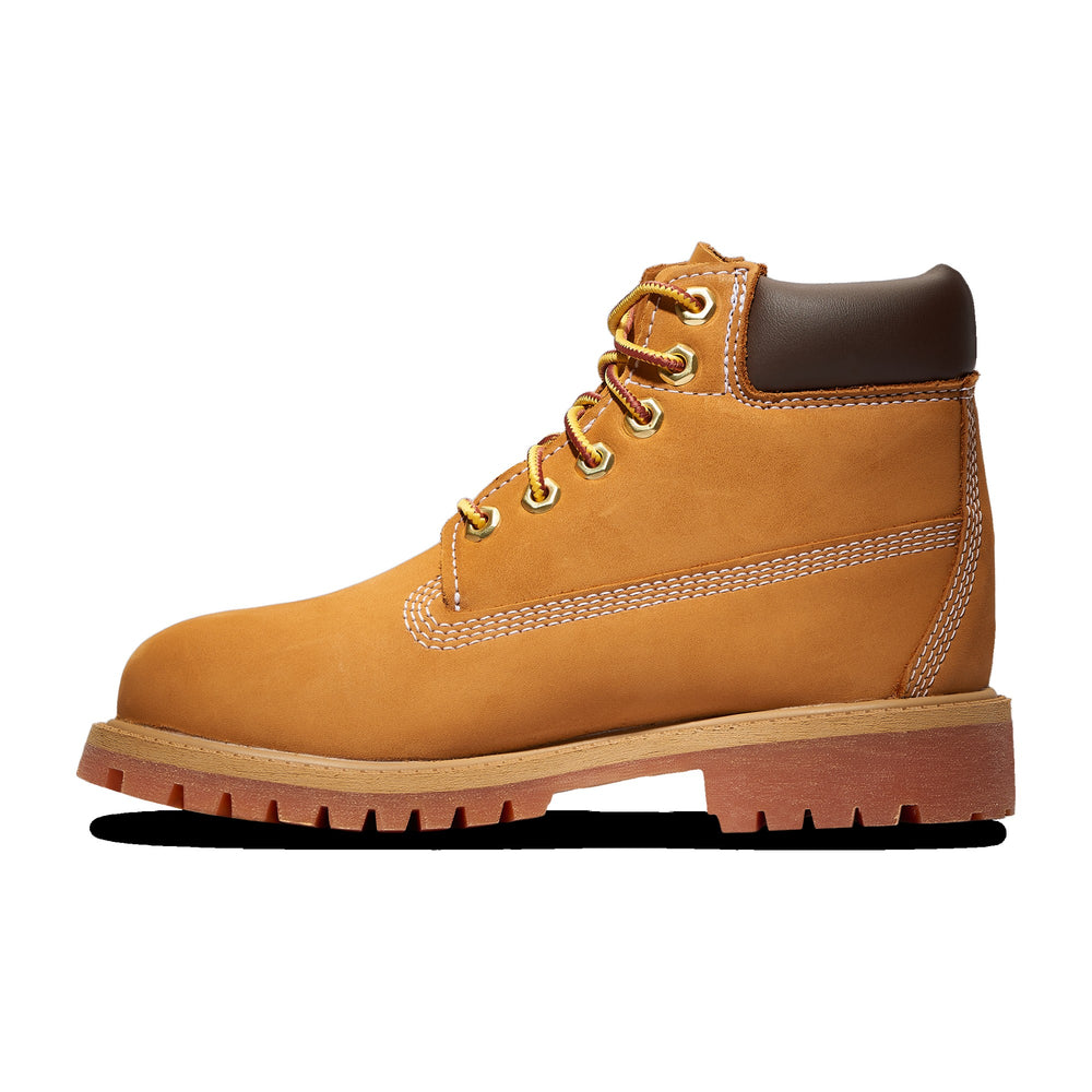 Timberland Premium 6 Inch Waterproof Boot Wheat Little Kids' PS TB112709-713
