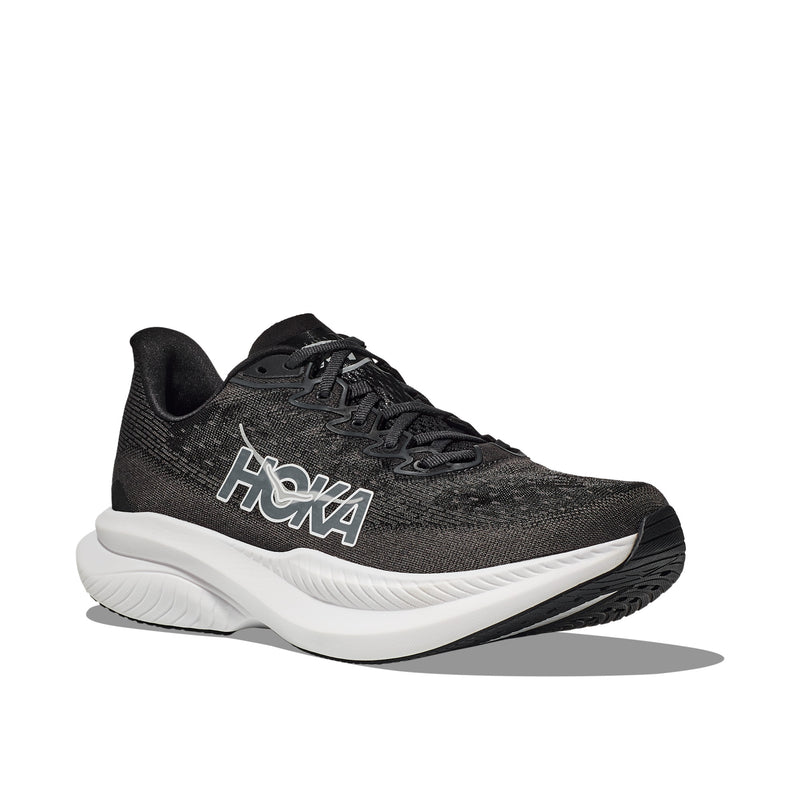 Hoka Mach 6 Black White Men's Running Shoes 1147790-BWHT