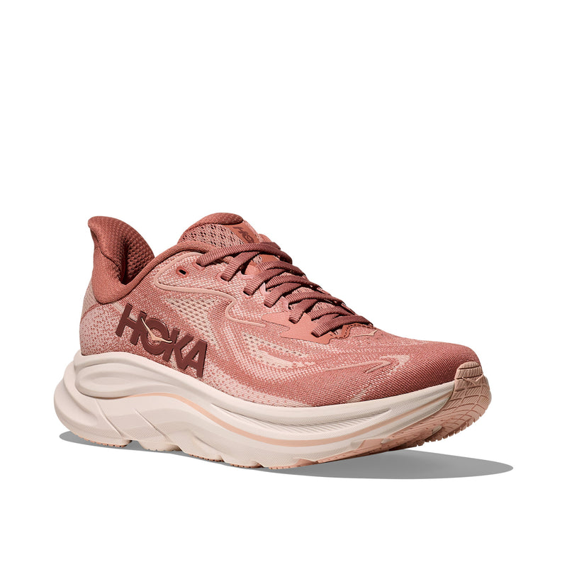 Hoka Clifton 10 Blush Rose Latte Women's Running Shoes 1162031-BHRS