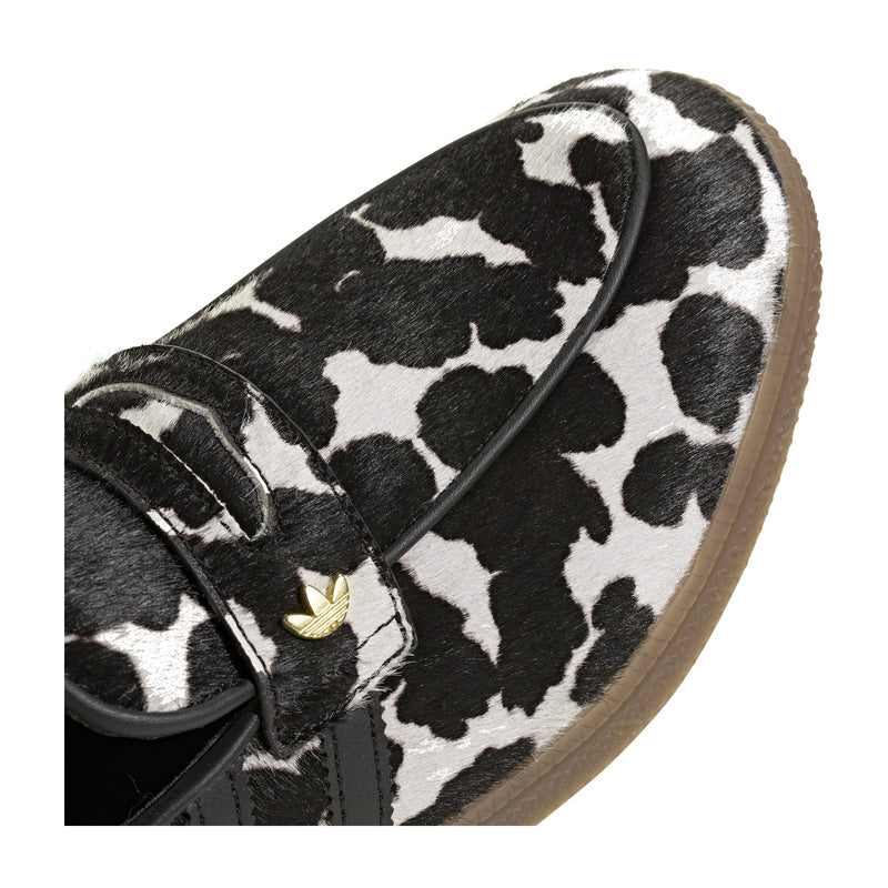 adidas Handball Spezial Loafer Cow Print Black/Gold Women's Loafers KK0921